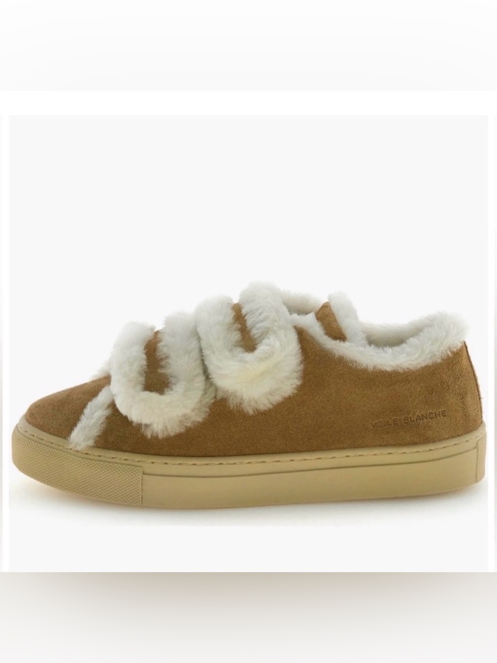 NWT VOILE BLANCHE GRETHA Genuine Shearling Sneaker